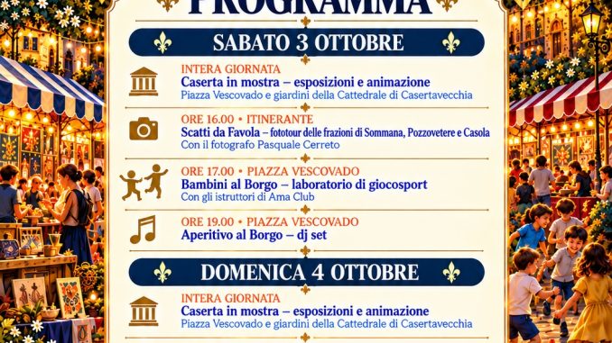 settembre al borgo extra locandina