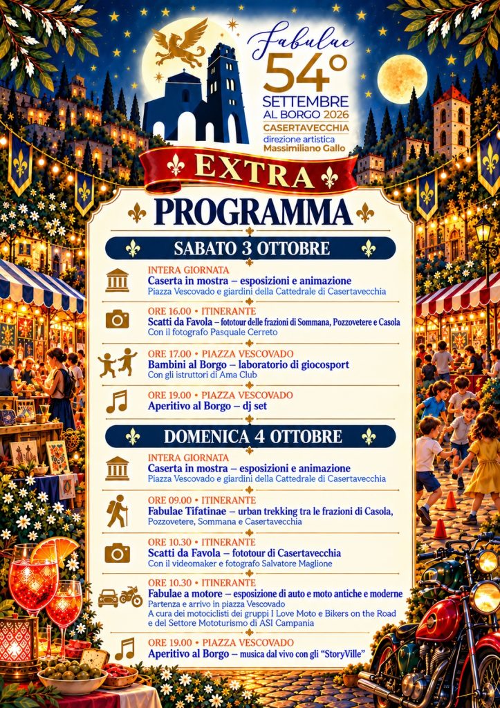 Settembre al Borgo torna Extra nel fine settimana ed anima il centro storico di Casertavecchia Settembre al Borgo torna Extra nel fine settimana ed anima il centro storico di Casertavecchia